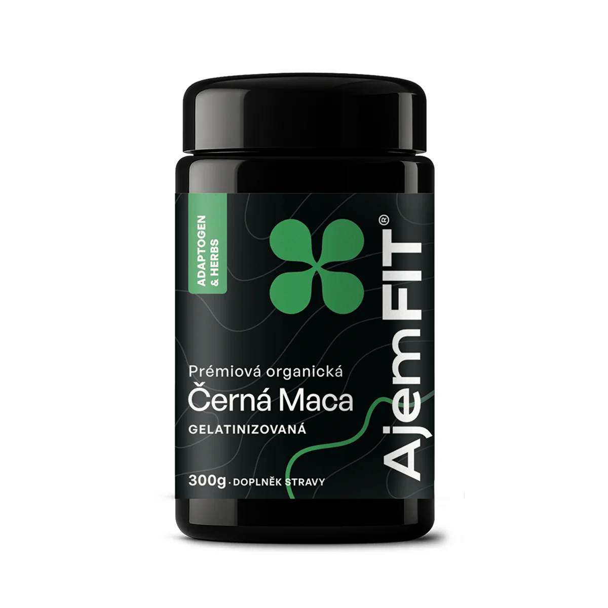 AjemFIT Organic Černá Maca v prášku - 300g