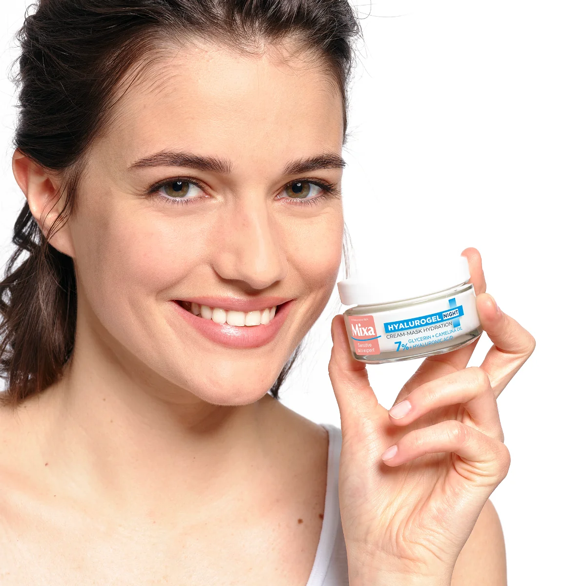 Mixa Hyalurogel Denní a noční krém duopack 2x50 ml