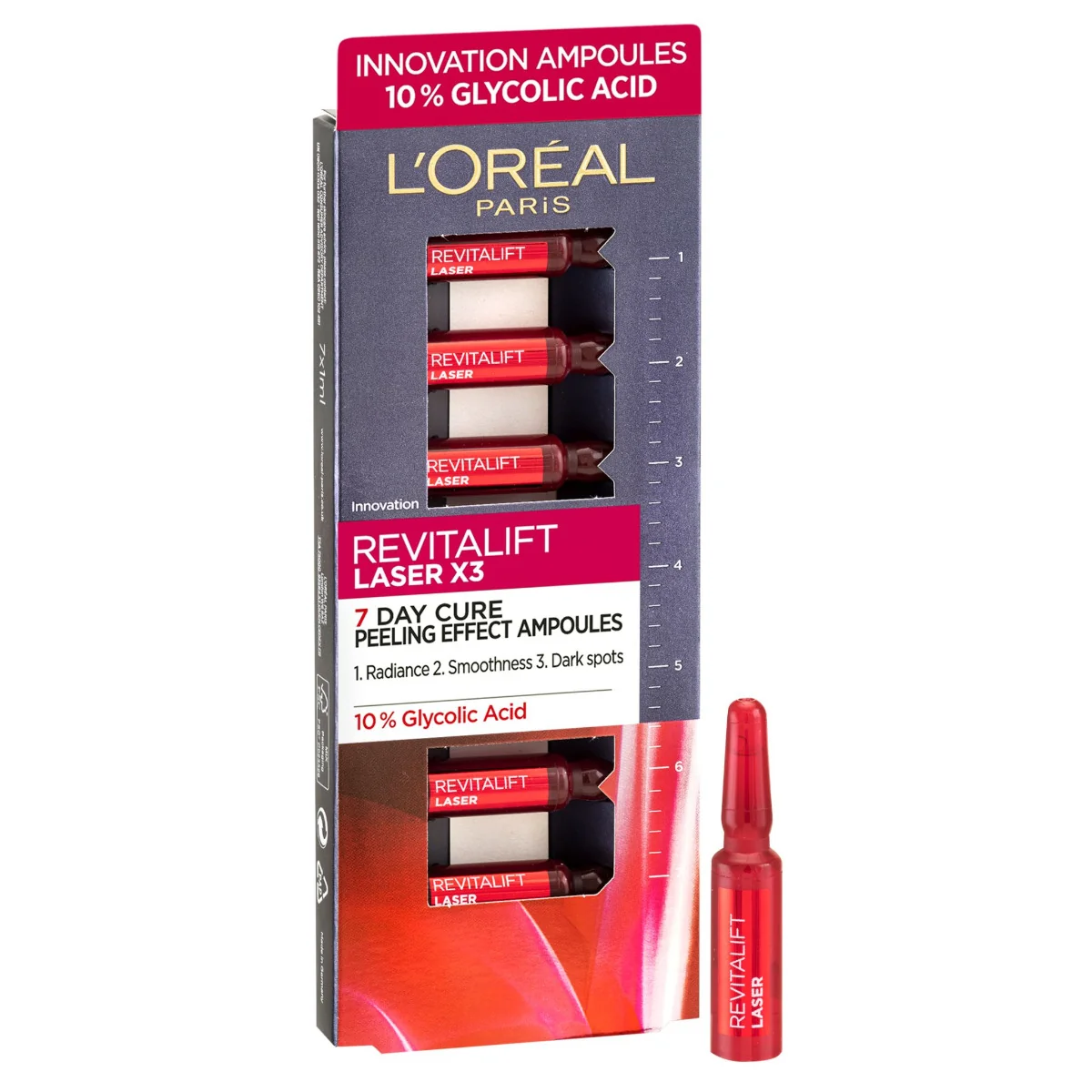 Loréal Paris Revitalift Laser X3 7 denní kúra 7x1 ml