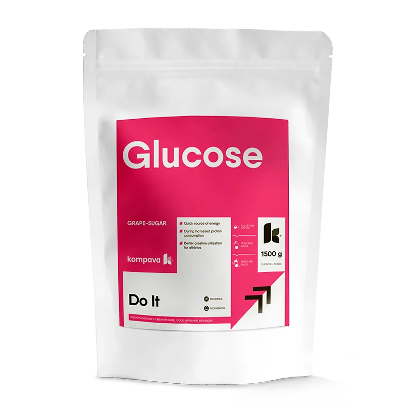 KOMPAVA Glukóza 1500 g/75 dávek