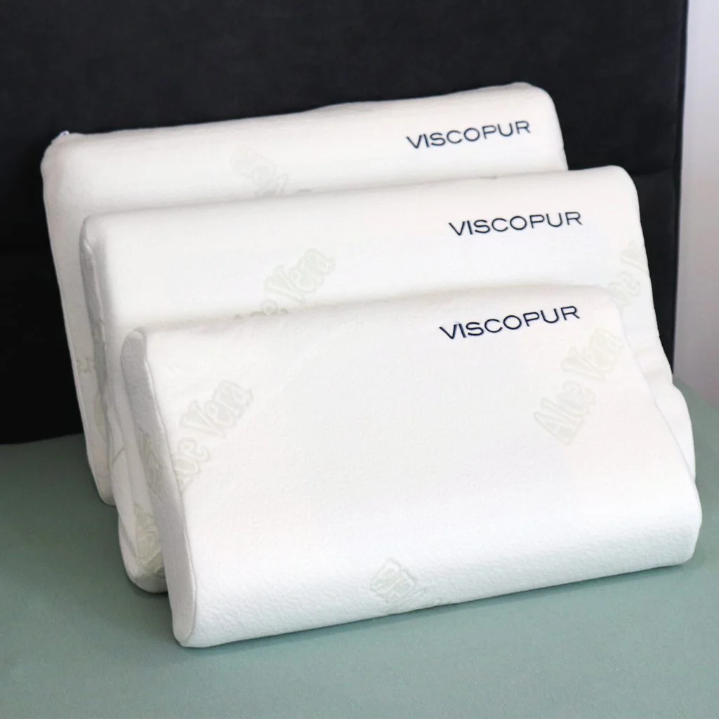 VISCOPUR Anatomický polštář Memo-Gel profilovaný 30x50 cm