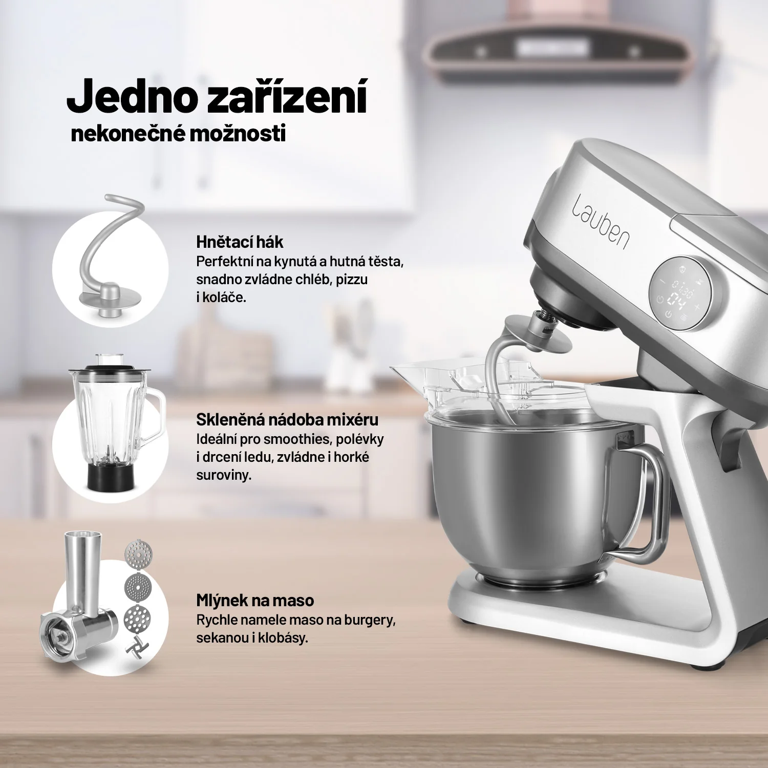 Lauben Kitchen Machine 1300SG kuchyňský robot