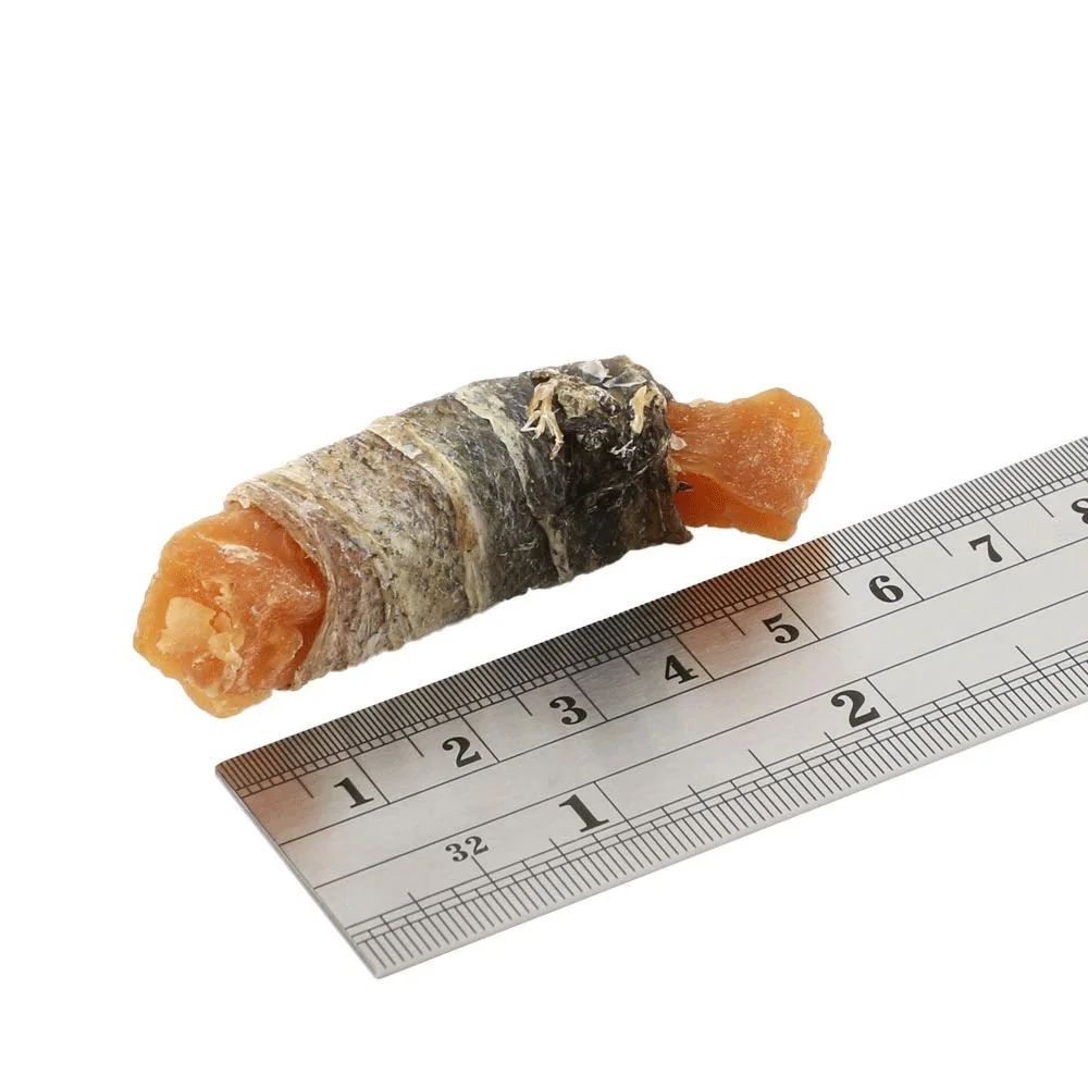 Fish4Dogs Pamlsky pro psy LOVE rybí závitky s batáty 100 g
