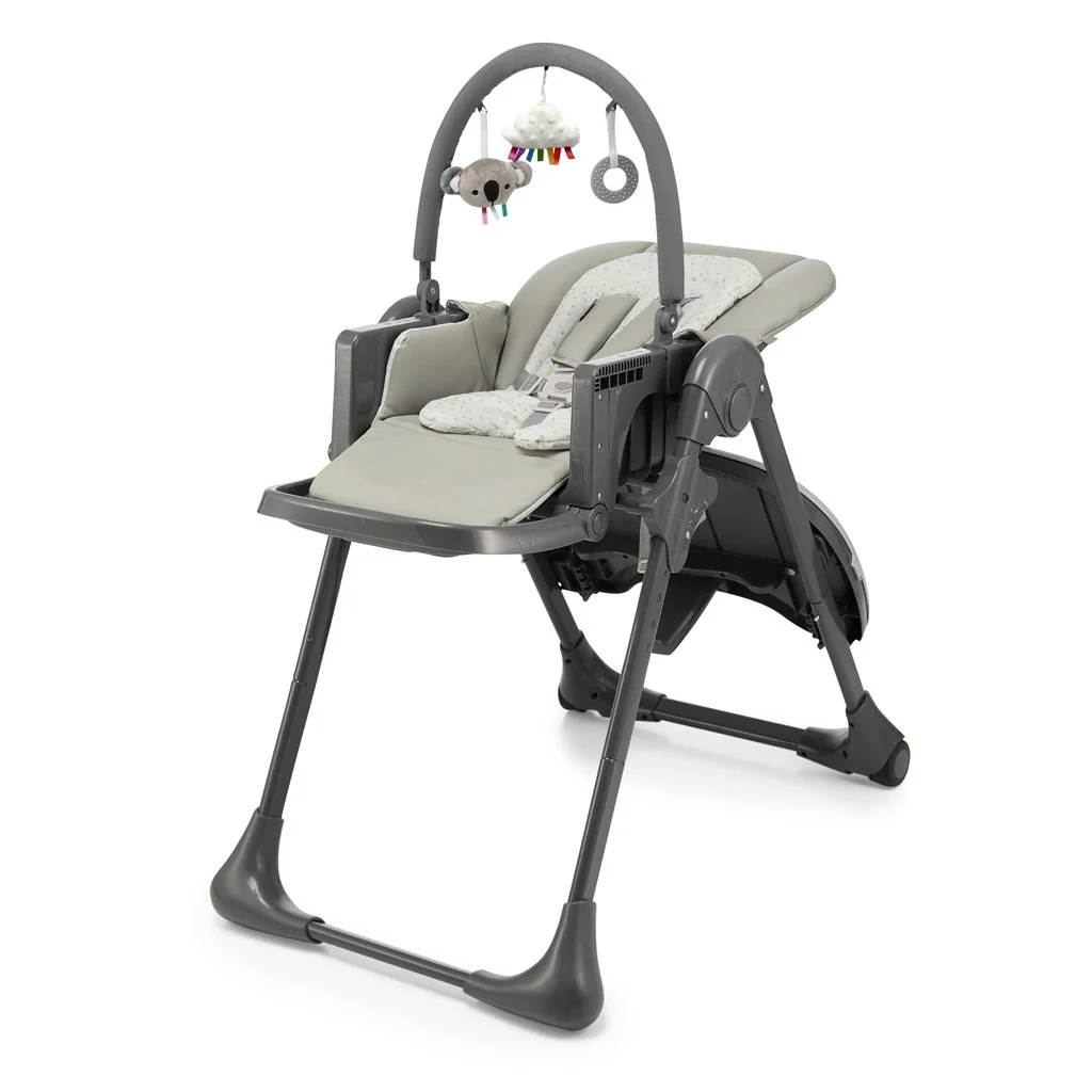 Kinderkraft Židlička jídelní Tummie grey