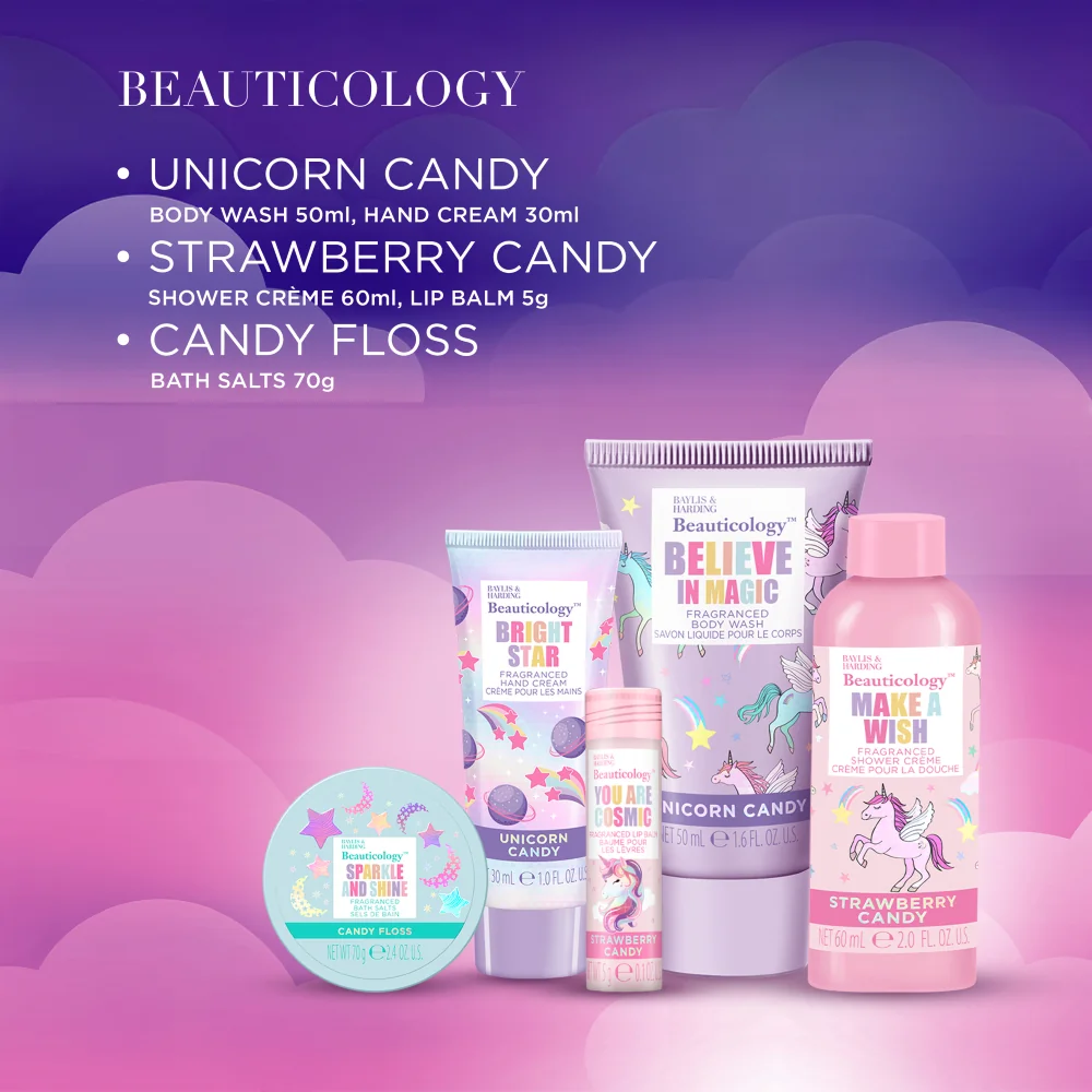 Baylis & Harding Sada péče o tělo Unicorn 5 ks