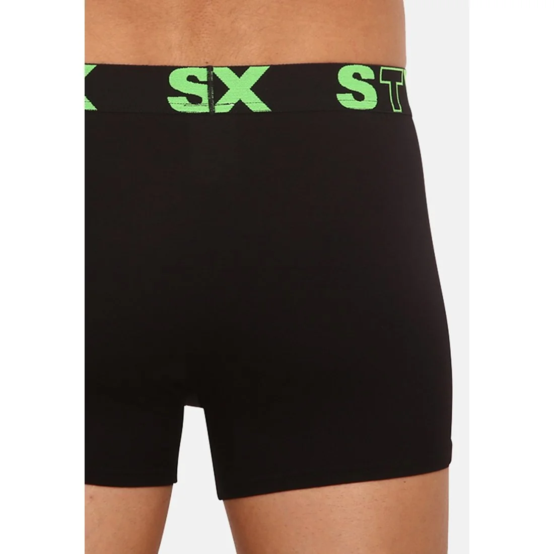 Styx Pánské boxerky sportovní guma černé (G962) XL