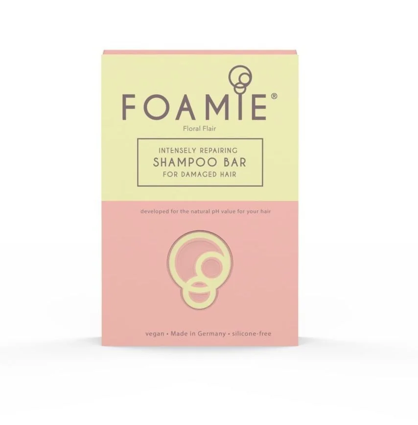Foamie Shampoo Bar Floral Flair tuhý šampon pro poškozené vlasy 83 g