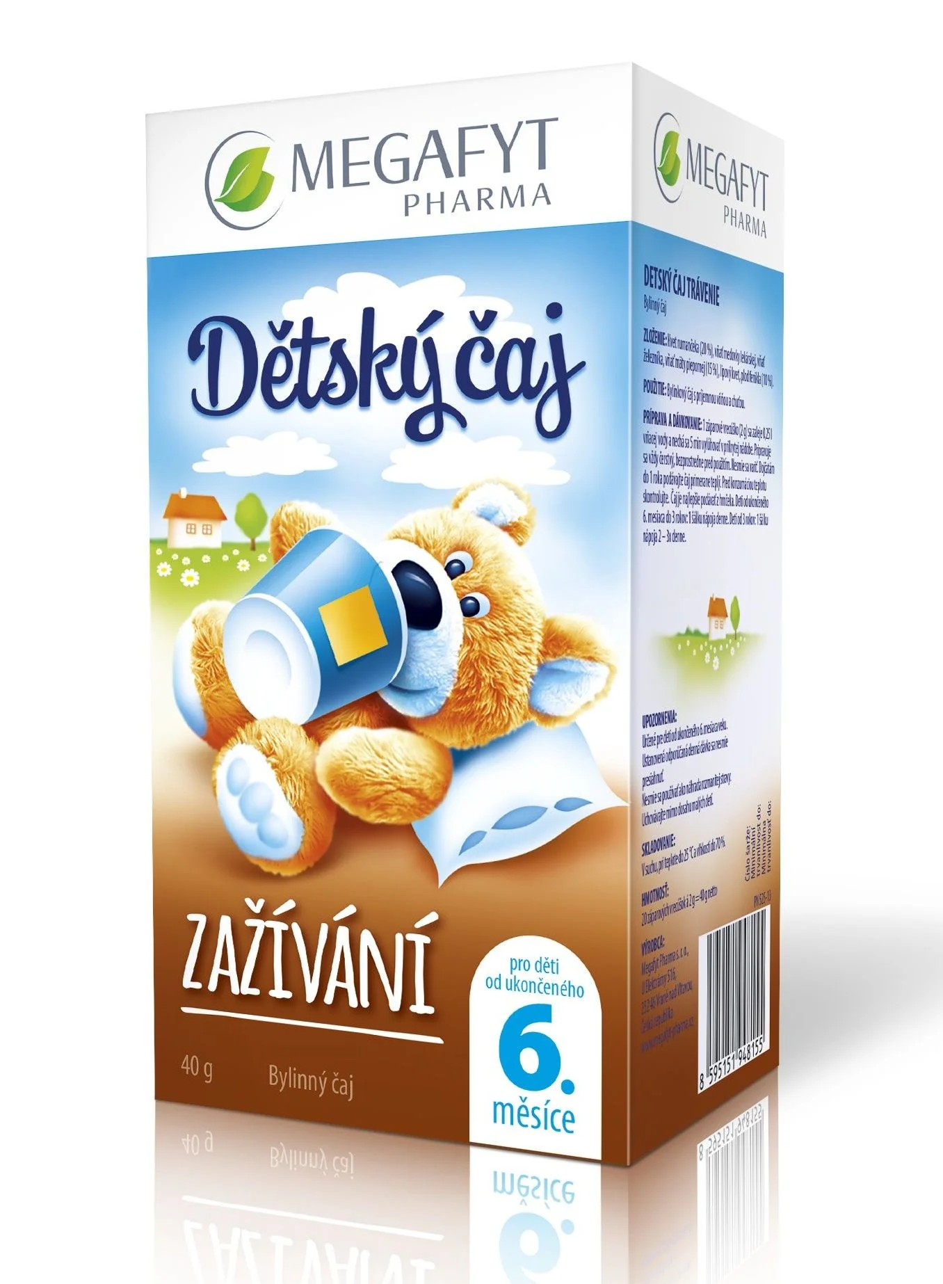 Megafyt Dětský čaj Zažívání 20x2 g