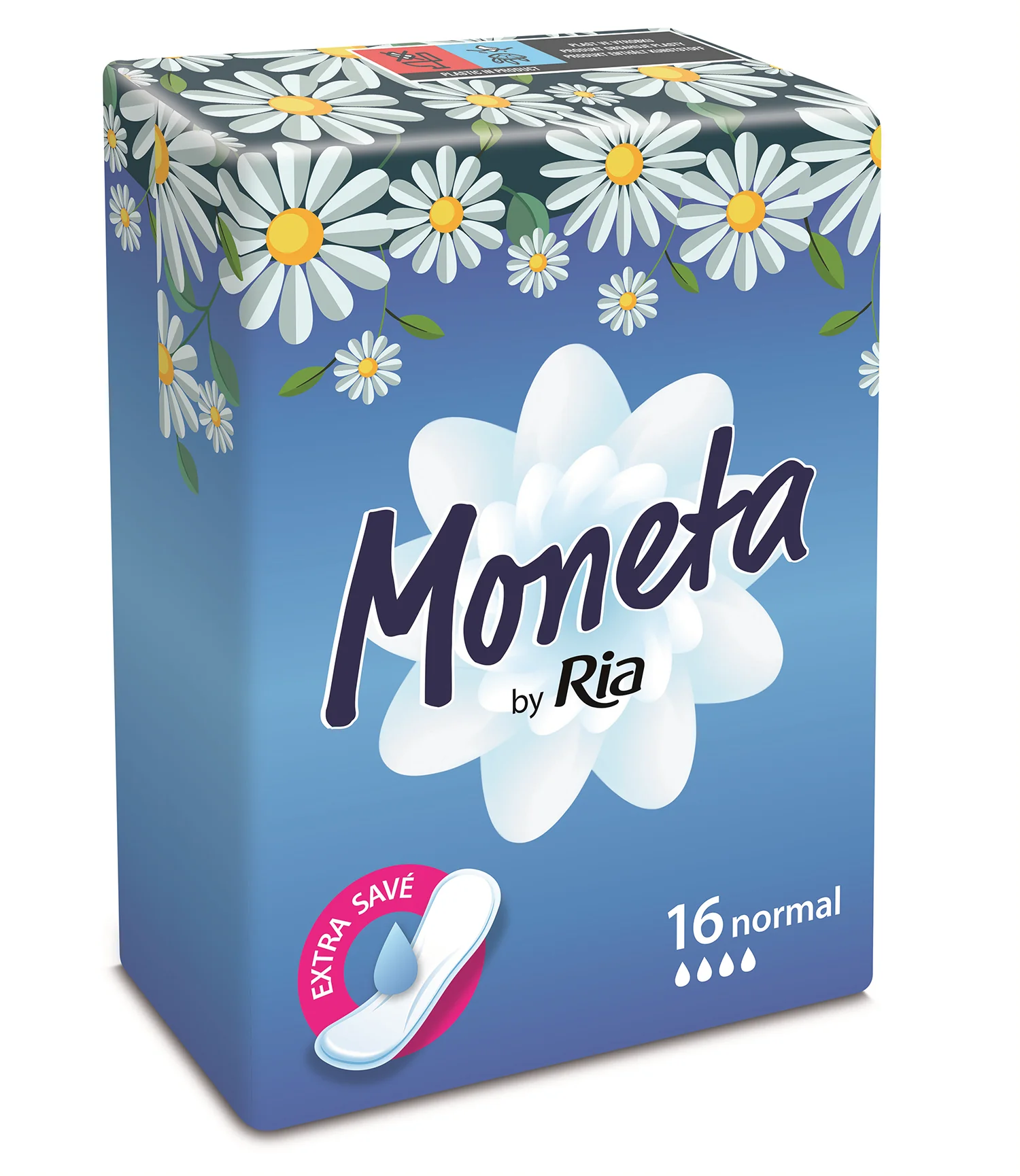 Moneta by Ria normal dámské vložky 16 ks
