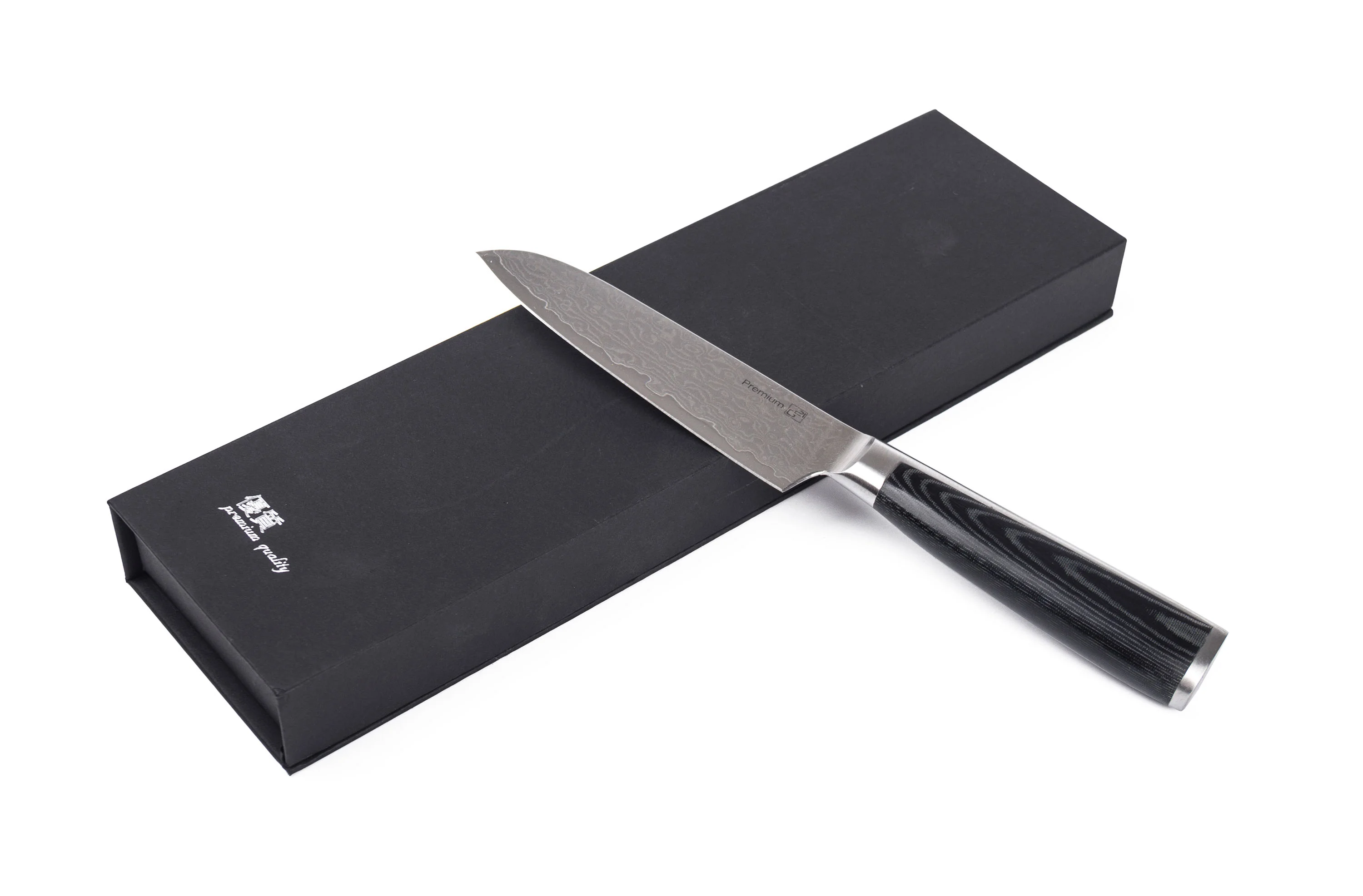 G21 Nůž Damascus Premium 13 cm, Santoku