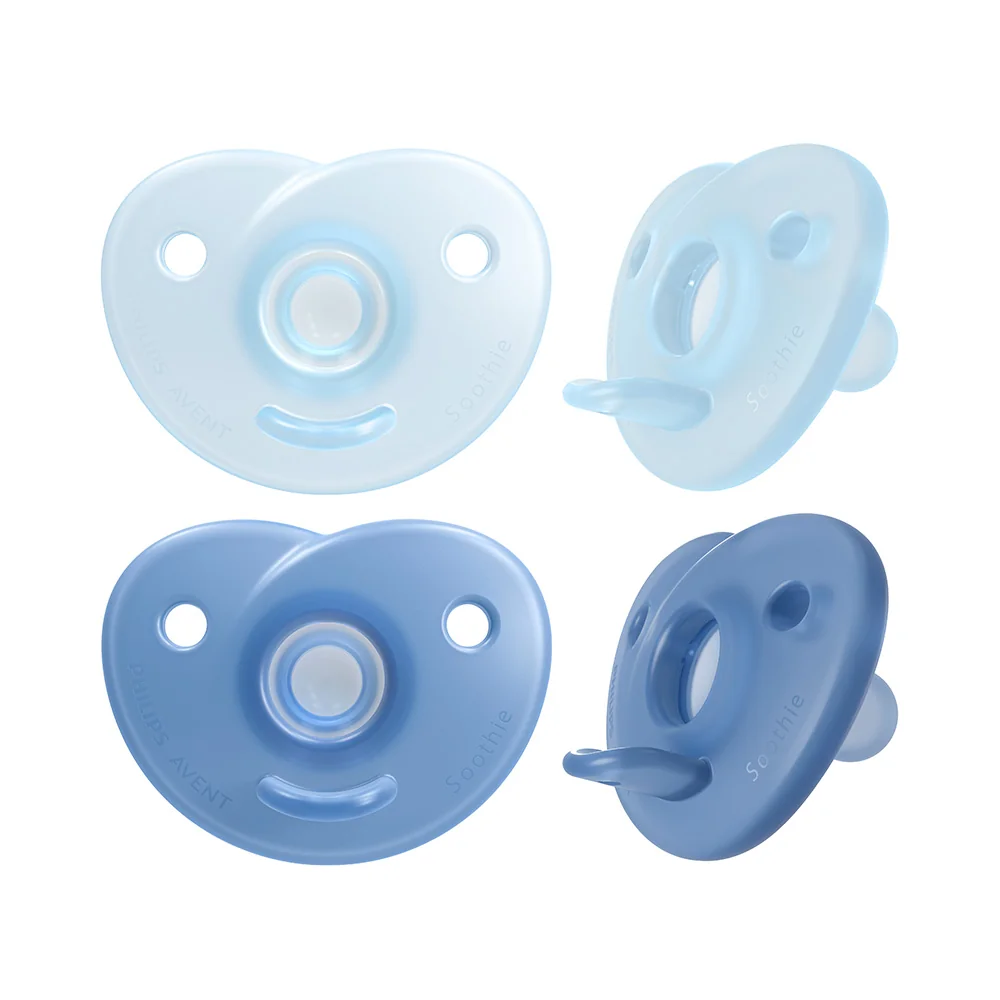 Philips Avent Šidítko Soothie 0–6m chlapec 2 ks