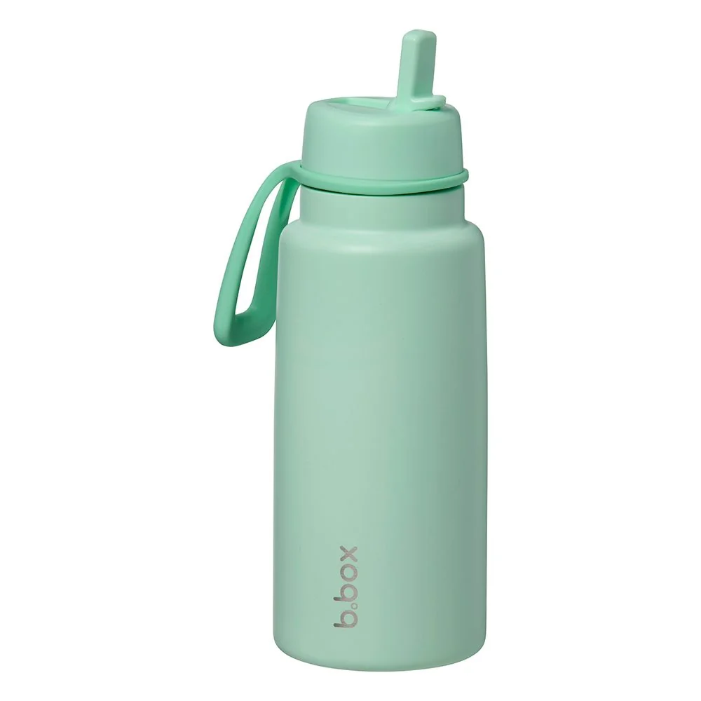 B.BOX Nerezová termolahev s brčkem 1l - spearmint