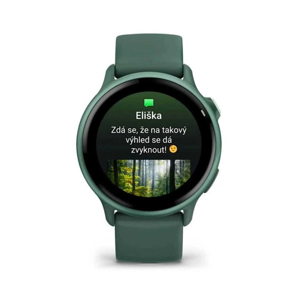 Garmin Vívoactive 6 chytré hodinky Metallic Jasper Green