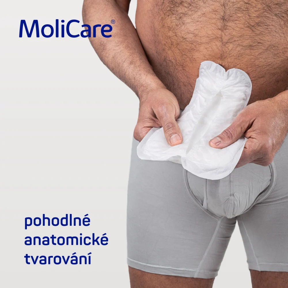 MoliCare Men 4 kapky inkontinenční vložky 2x14 ks duopack