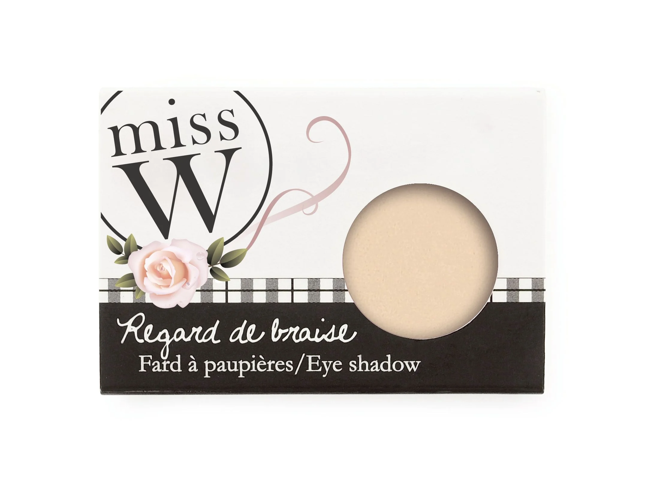 Miss W Oční stíny No 047 - Matt light beige