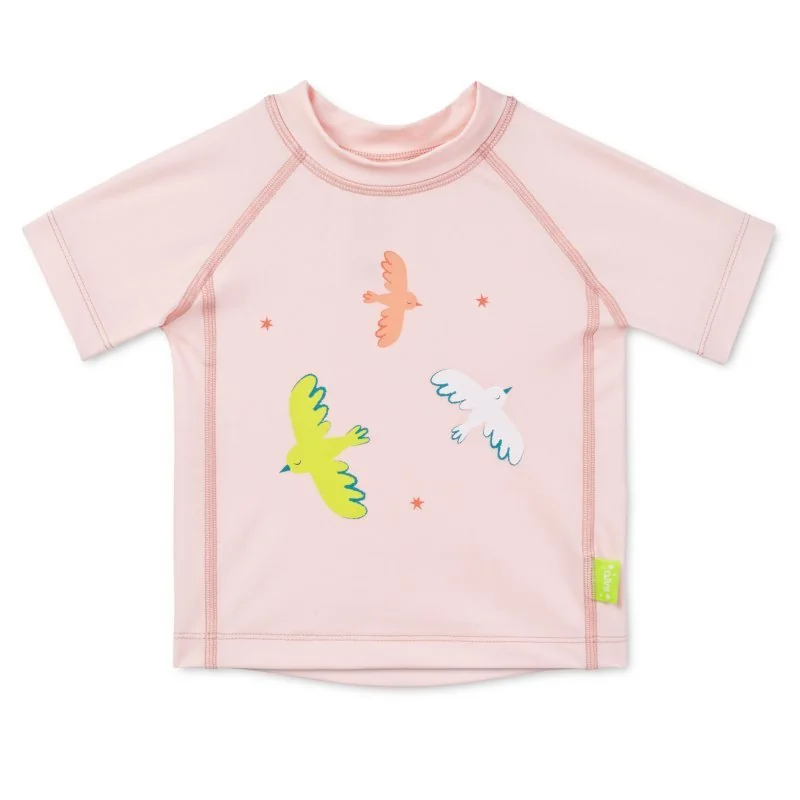 Saro Baby plavecké tričko s UV ochranou (12-18m) Tropicool Pink