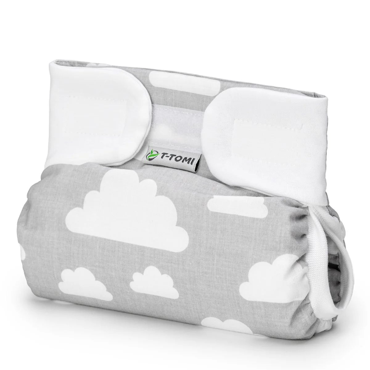 T-tomi Ortopedické abdukční kalhotky - suchý zip White clouds (3-6kg)