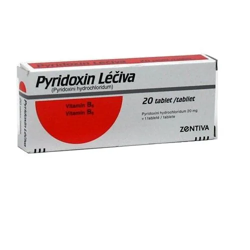 Pyridoxin Léčiva 20 mg