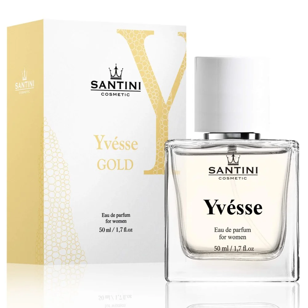 Santini Parfémovaná voda pro ženy - Gold Yvésse, 50ml