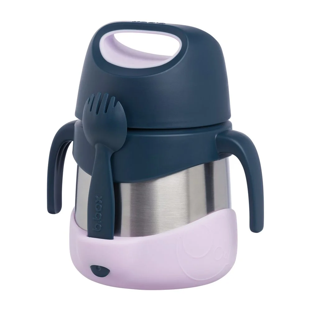 B.BOX Termoska na jídlo - indigo/růžová 335 ml 