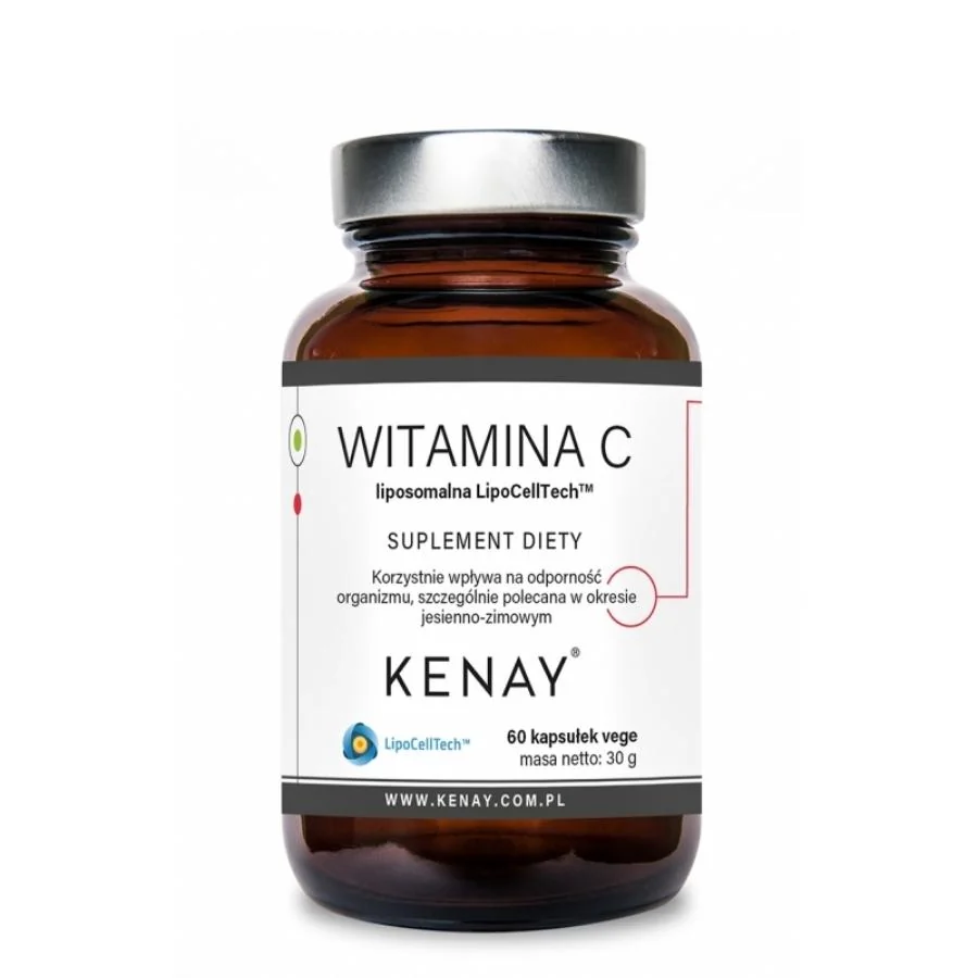 Kenay Vitamin C liposomální LipoCellTech 500 mg 60 kapslí