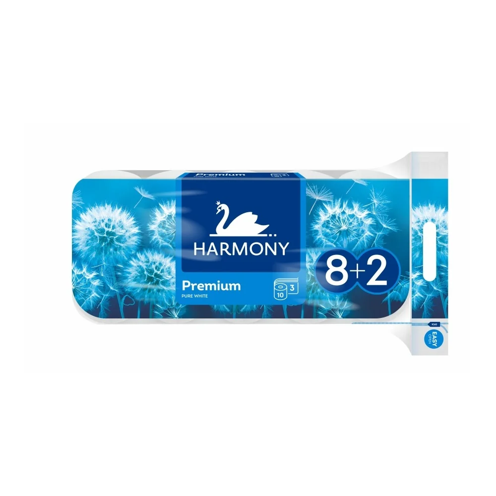Harmony Premium toaletní papír 8+2 role