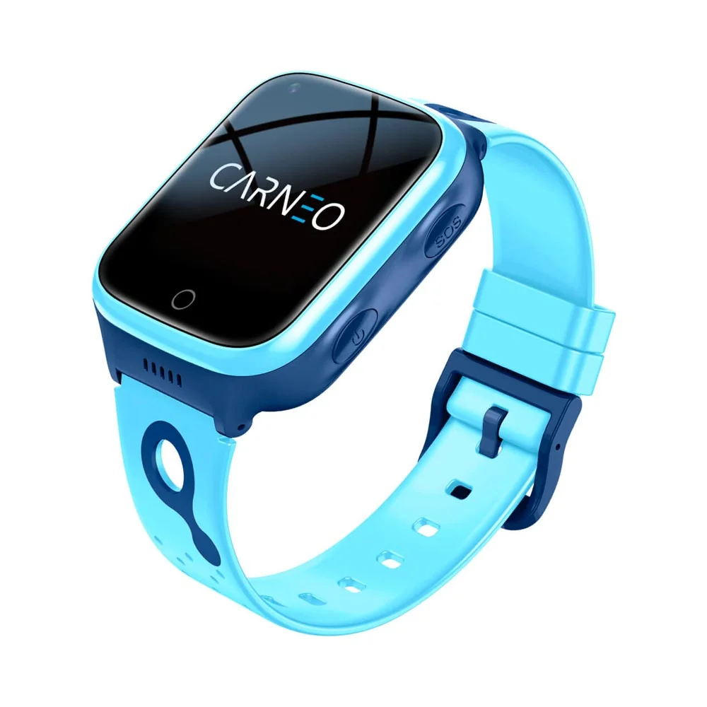 Carneo GuardKid+ 4G hodinky s GPS Platinum Blue