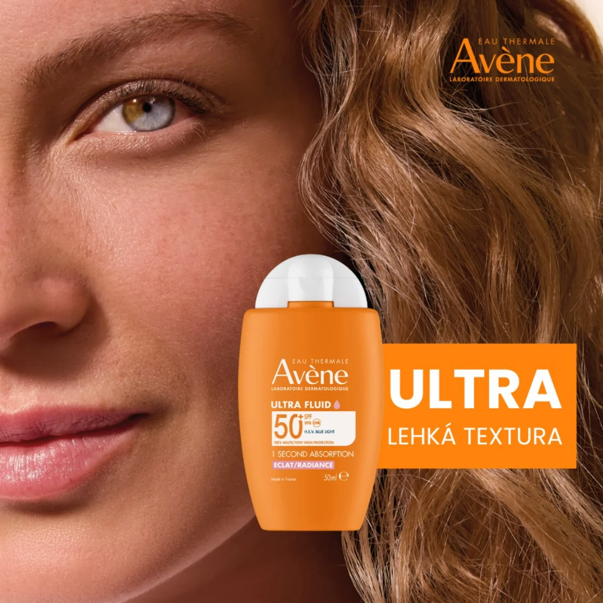 Avène Ultra fluid Radiance SPF50+ 50 ml