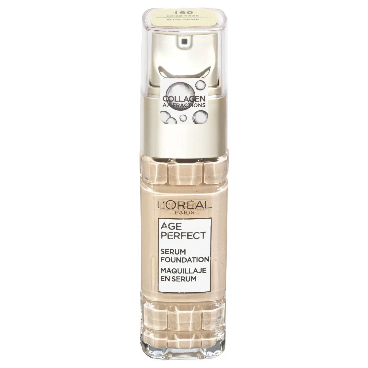 Loréal Paris Age Perfect 160 Rose Beige kolagenový make-up pro zralou pleť 30 ml