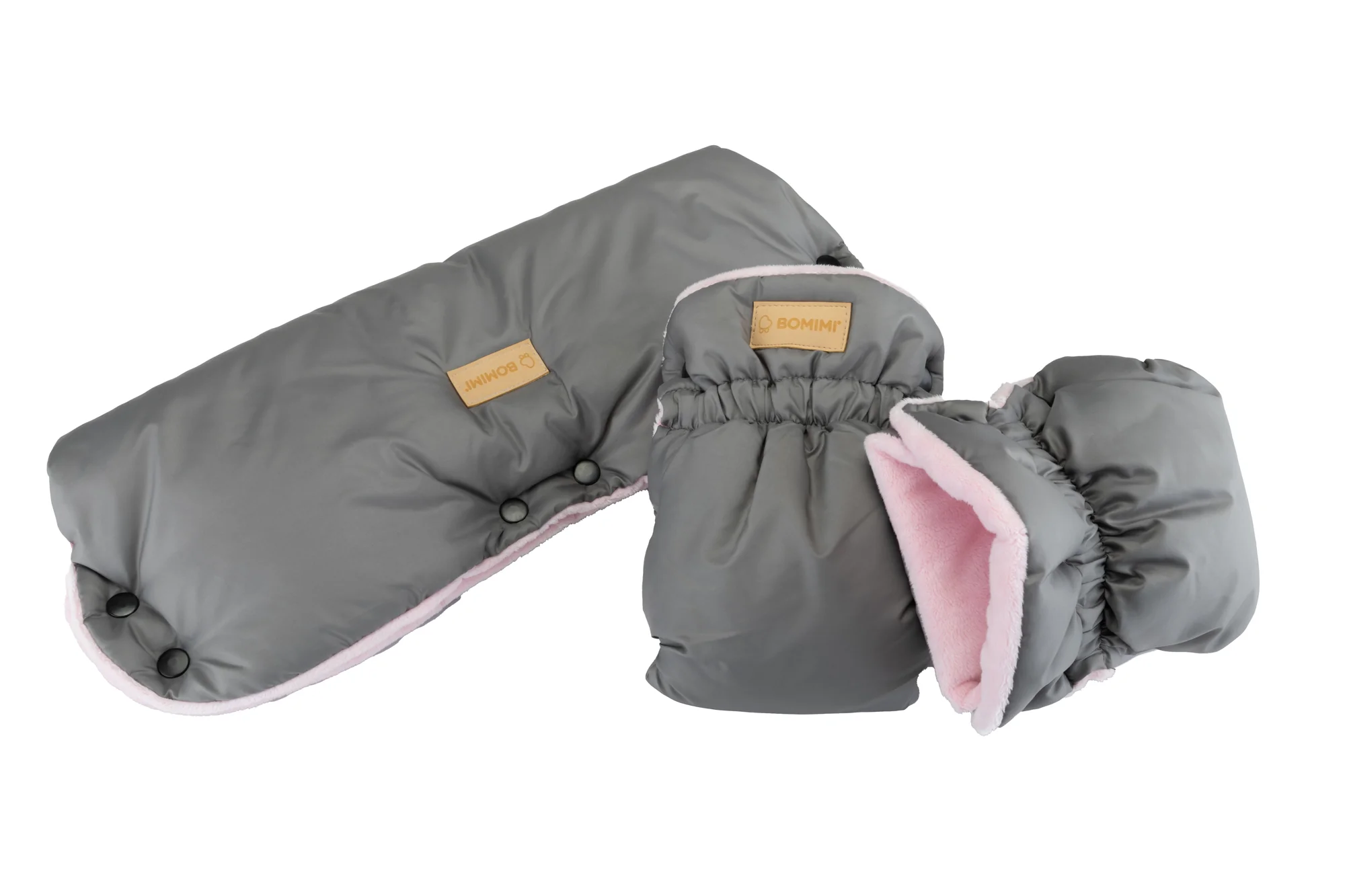 Bomimi FLAF PREMIUM rukavice, grey-pink 