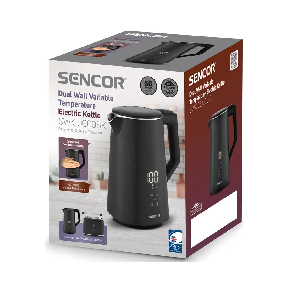 SENCOR SWK 0600BK varná konvice