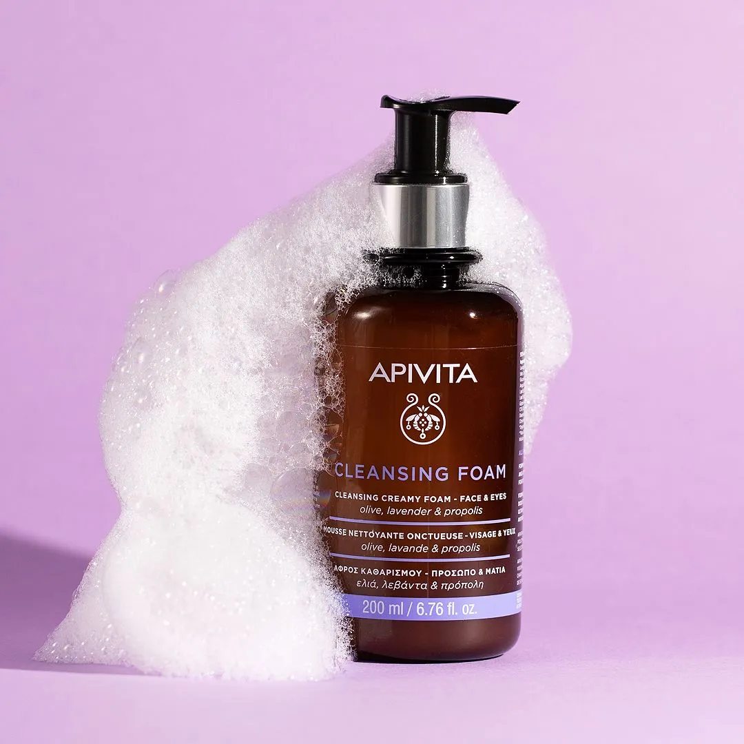 APIVITA Cleansing Foam čisticí krémová pěna 200 ml