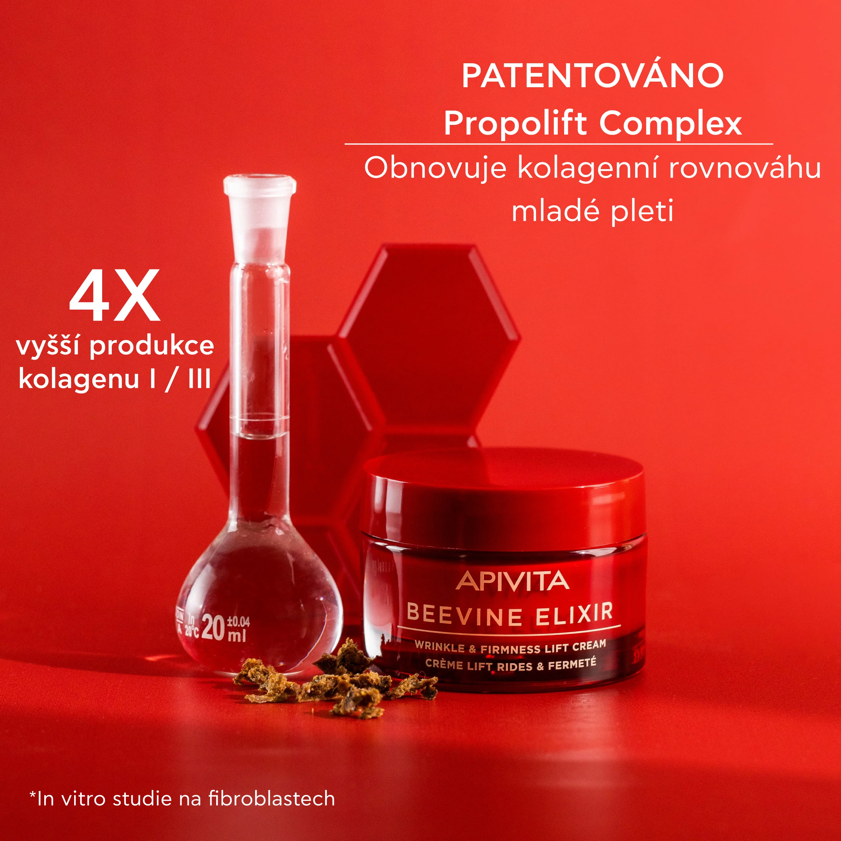 APIVITA BeeVine Elixir Lift Cream Rich denní krém proti vráskám 50 ml