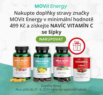 MOVit Energy nad 499 Kč + Vitamin C (duben 2024)