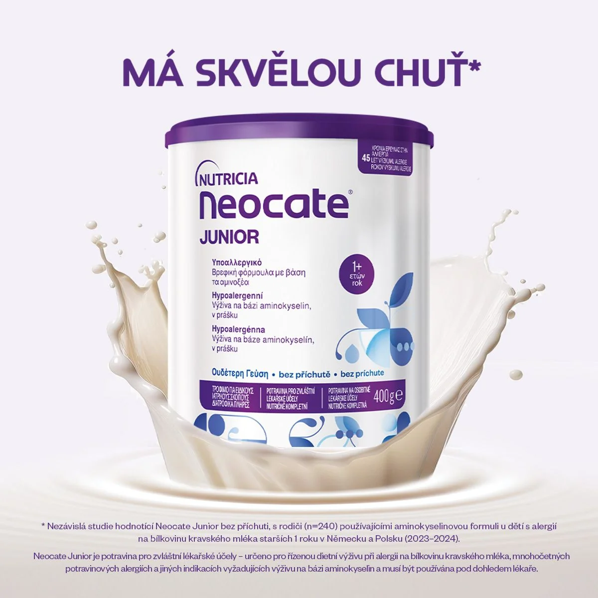 Neocate Junior bez příchutě 2x400 g