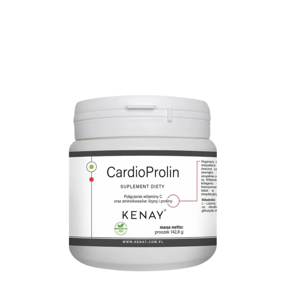 Kenay CardioProlin L lysin L prolin vitamin C prášek 142,8 g