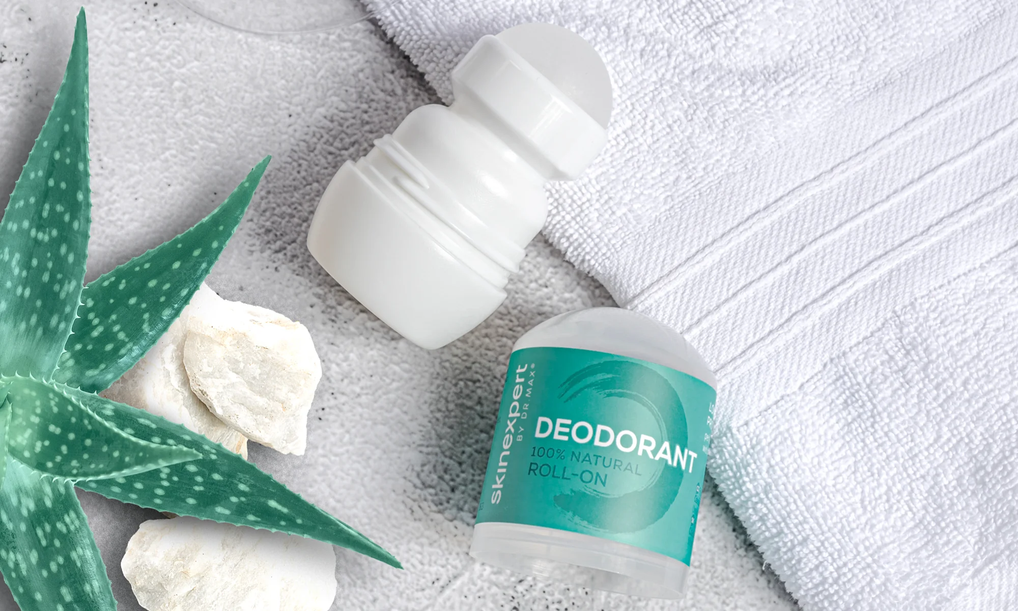 Skinexpert by Dr. Max deodorant s aloe vera a kamencem draselným Skinexpert by Dr. Max deodorant s aloe vera a kamencem draselným