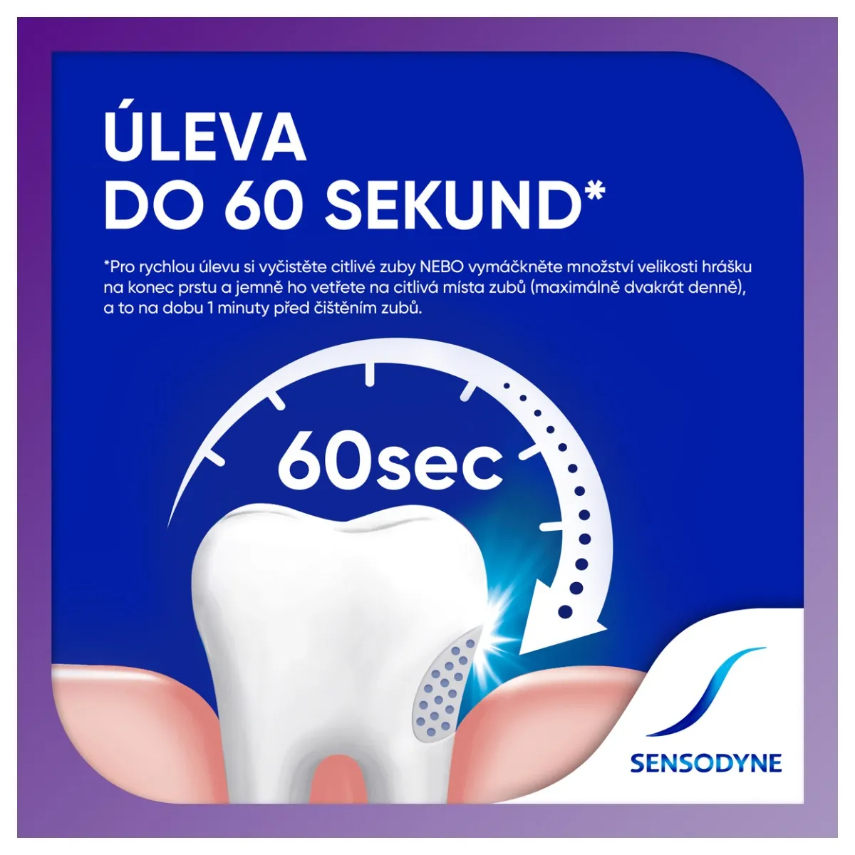 Sensodyne Rapid Relief Extra Fresh zubní pasta 75 ml