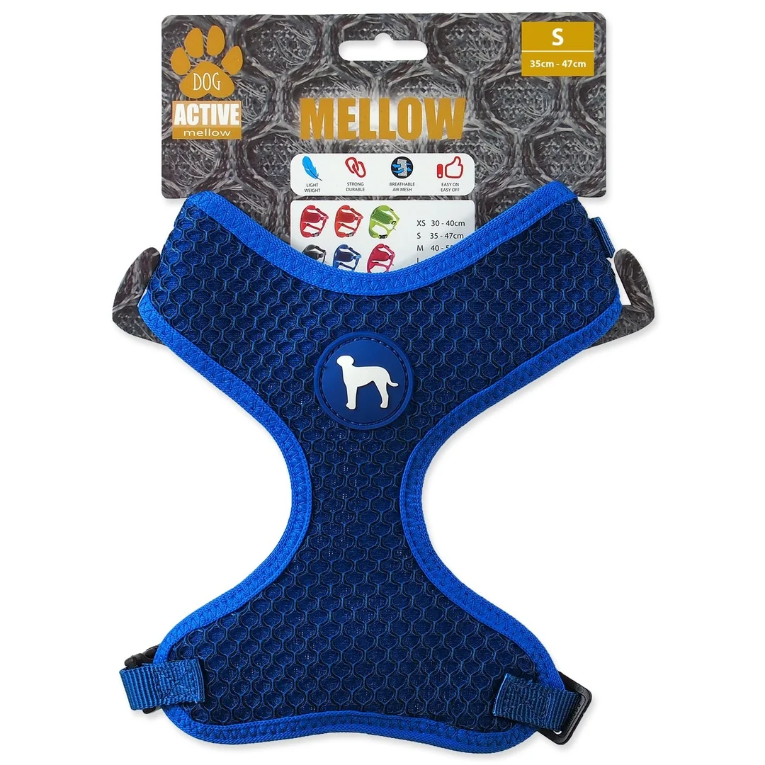 Active Dog Postroj Mellow S tmavě modrý 1,5x35-47cm