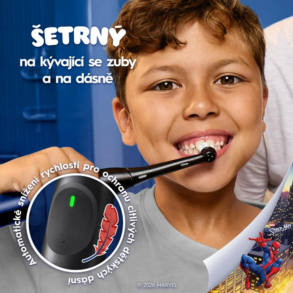 Oral-B iO Kids Spiderman elektrický zubní kartáček