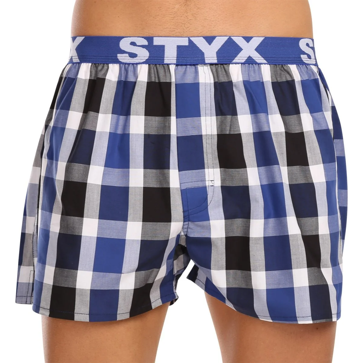 Styx 3PACK pánské trenky sportovní guma vícebarevné (3B100619) XL