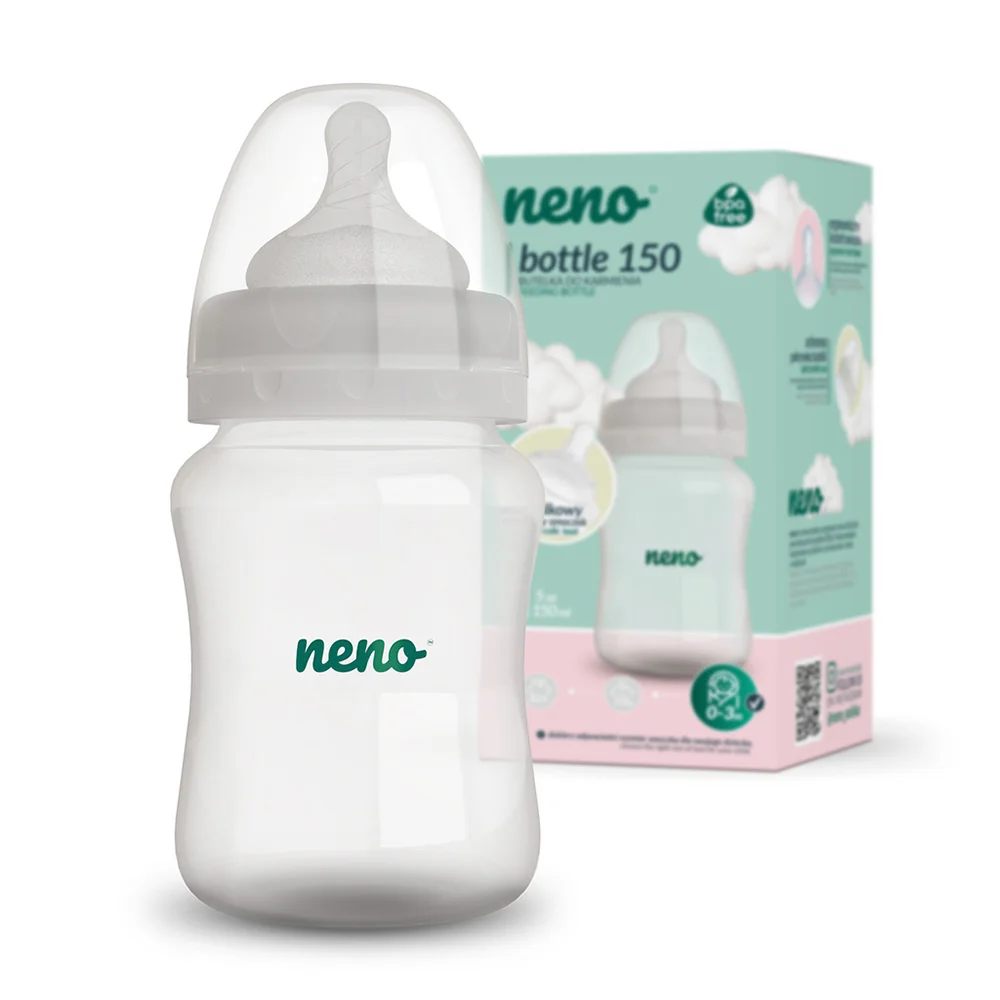 NENO Kojenecká láhev 0m+ antikoliková 150 ml