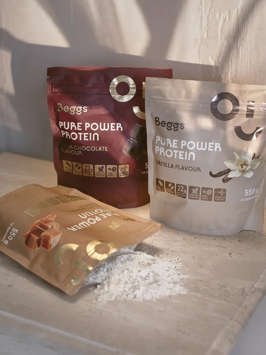 Beggs Pure Power Protein salty caramel 550 g