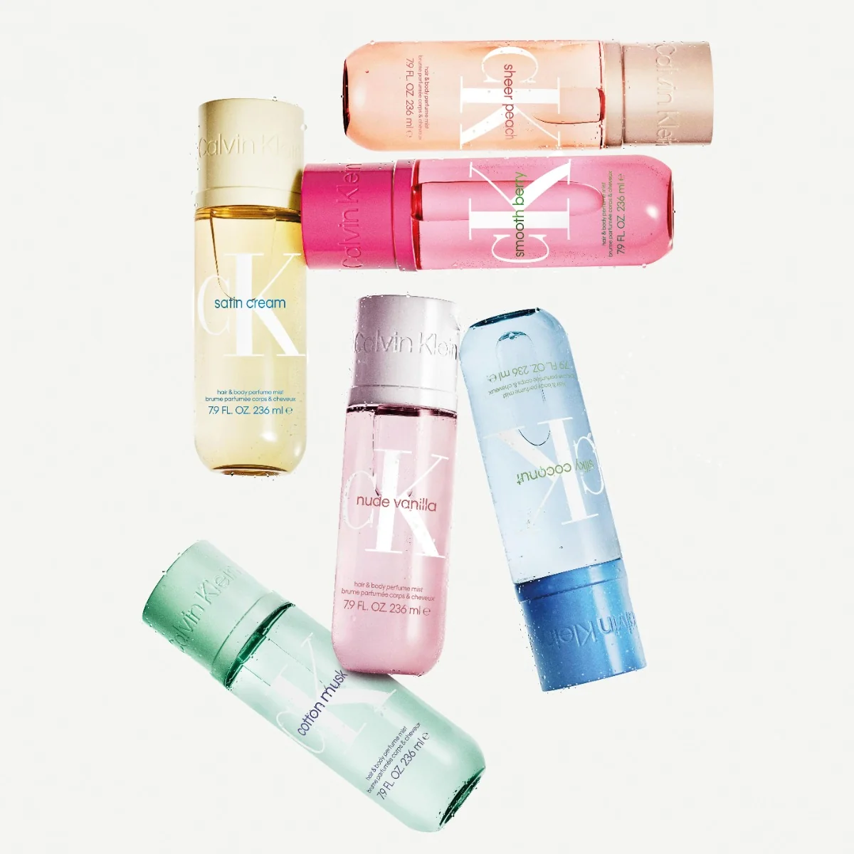 Calvin Klein Body Mist Satin Cream parfémovaná mlha 100 ml