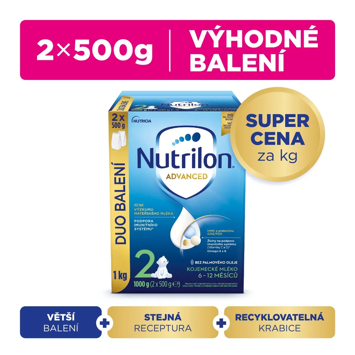 Nutrilon Advanced 2 1000 g