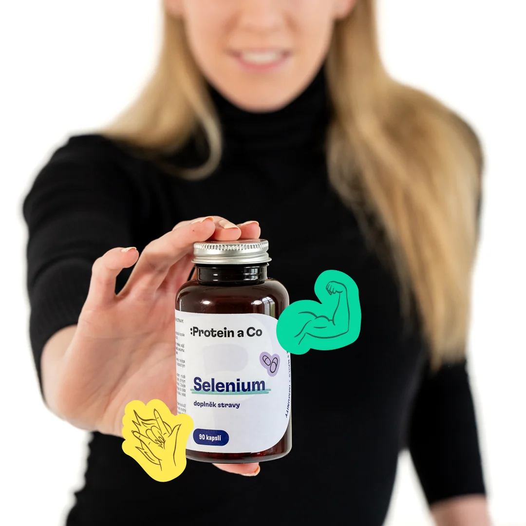 Protein a Co Selen – 90 kapslí 
