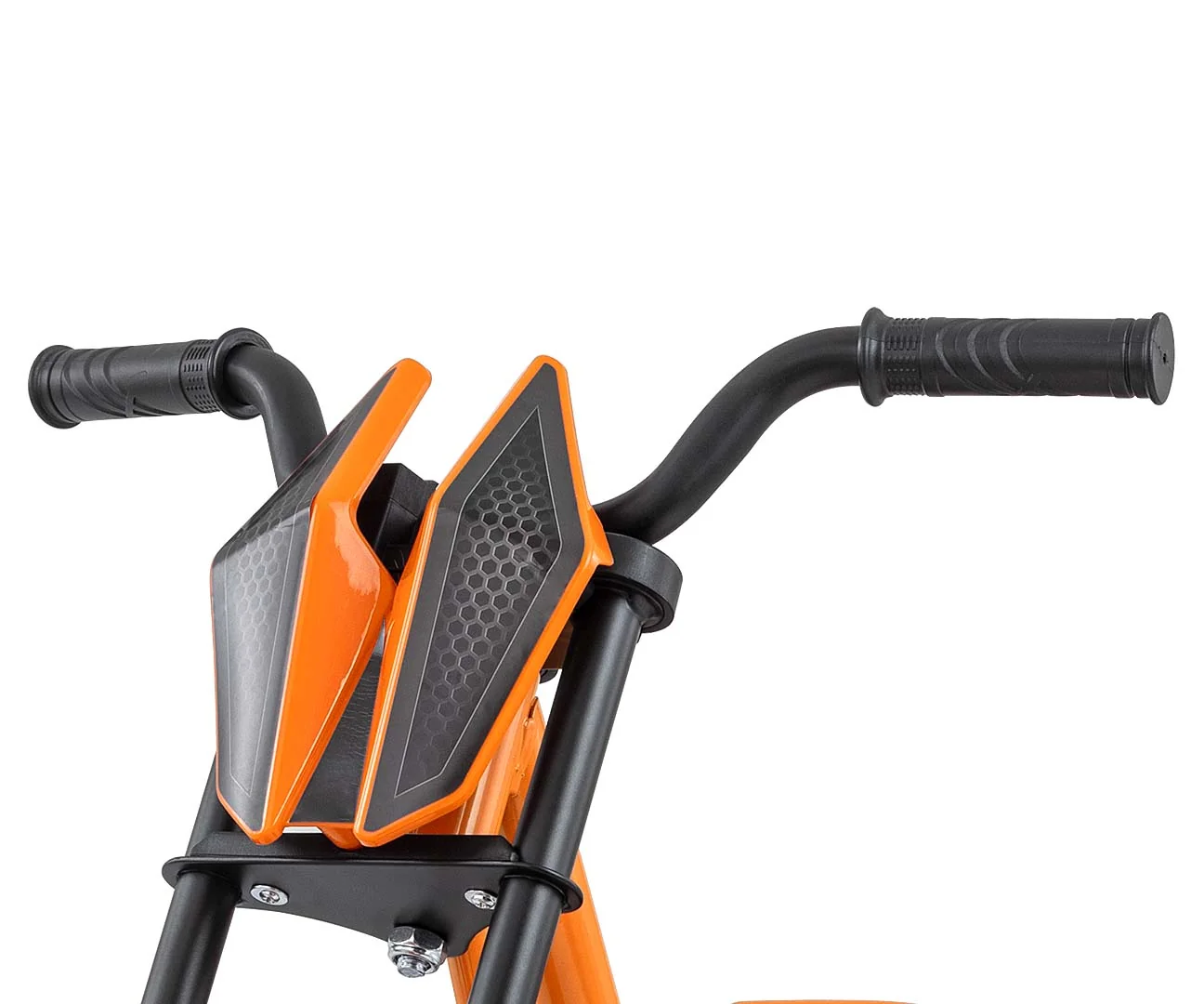 Milly Mally Dětská motokára RIDER – šlapací gokart, 3+, nosnost 30 kg - oranž