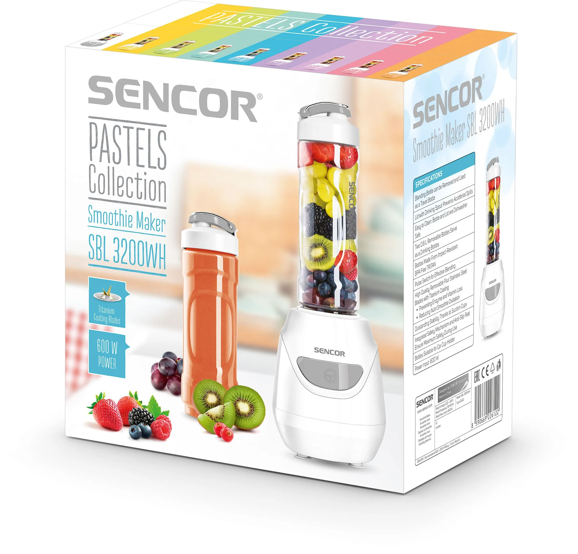 SENCOR SBL 3200WH smoothie mixér