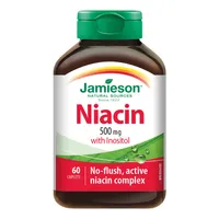 Jamieson Niacin 500 mg s inositolem