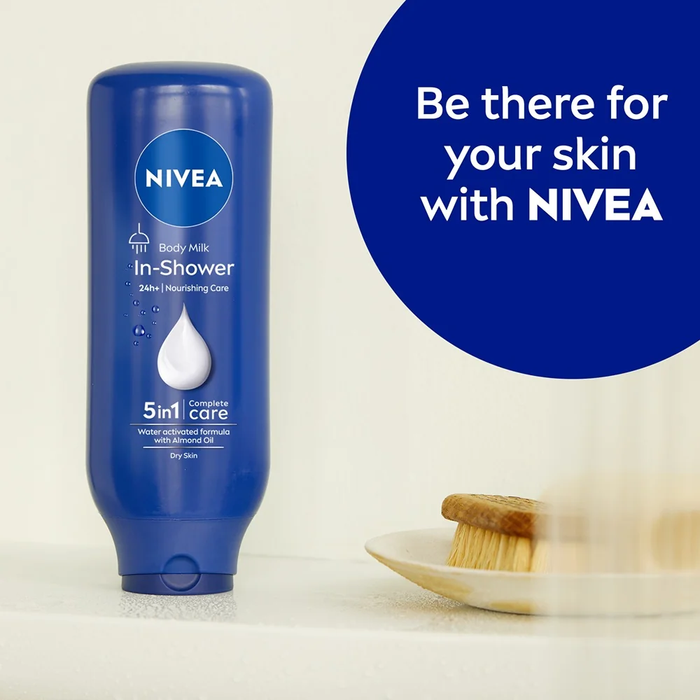 Nivea In-Shower výživné tělové mléko do sprchy 400 ml